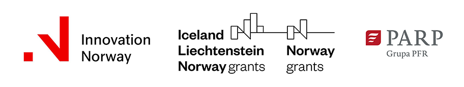 logotyp Fundusze Norweskie i PARP